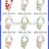 Infant And Toddler Cheap Printing Bandana Two Sides Tassel Bibs For Baby thumbnail-6
