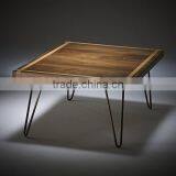 16 Inch Set of Four Steel Hairpin Table Legs for End Tables thumbnail-6