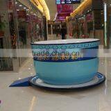 Large Fiberglass Coffee Cup Chair thumbnail-6