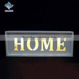 Hot Sale Home Decoration Battery Charge Wooden Standing Letters Lighting thumbnail-1