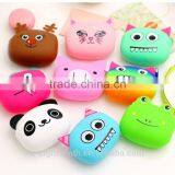 2016 Fashionable Lovely Colorful Emoji Cartoon Purse Funny Wallet Zipper Notecase for Christmas Gift thumbnail-1