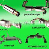 Racing Catback With Exhaust Muffler thumbnail-1