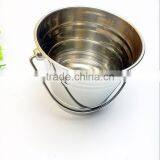 Mini Stainless Steel Ice Bucket Rustic Ice Bucket thumbnail-2
