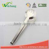 WCFT056B Premium Utility Whole Stainless Steel Spring Tongs Food Tongs Salad Tongs Low Price thumbnail-1