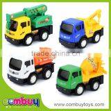 Kids Small Plastic Friction Power Toy Diecast Truck Model thumbnail-1