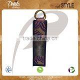 PP Laminated Jute One Bottle Wine Bag With Cane Handle & With Front Window thumbnail-1