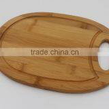 New Arrival Daily Use Top Quality Vegetable Bamboo Cutting Board With Handle thumbnail-2