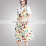 Popular Summer Plus Size Women Fancy Fabric Flowers For Dress For Fat thumbnail-3