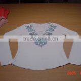 High End Quality Fashionable Ladies Long Sleeve T-shirt thumbnail-1