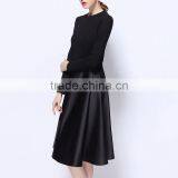 Maxnegio 2017 Fashion Elegant Office Lady Dress Long Sleeve Loose Dress thumbnail-3