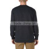 Side Sleeve Crew Neck Sweatshirt Customize 100% Cotton Plush Fleece Long Tee Pullover Sweatshirt With Printed Graphic thumbnail-3