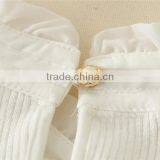 Model for Kids Knitted Solid Sweaters Mandarin Collar Children Cardigan Sweater for Girls thumbnail-5