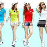 2017 Latest Women Polo Custom Cheap Polo Shirt Fashion Design Polo T-shirts thumbnail-6