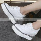 Zm35646a Latest Desigh White Shoes Women Hidden Heel Shoes thumbnail-1
