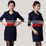 Custom Nice and Chantilly Stewardess Flight Attendant Airline Dress Design Wholesaele thumbnail-2