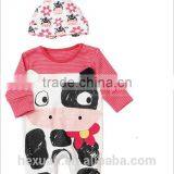 Child Baby Boy Romper With Hat Baby Clothes Wholesale thumbnail-2