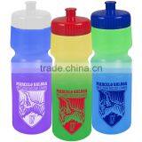 USA Made 24 oz Color Change Bike Bottle - Changes Color With Ice Cold Liquids, BPA-free and Comes With Your Logo thumbnail-1