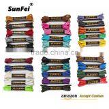 Candy Pink Sneaker Casual Shoes Waxed Cotton Shoelaces for Brogues Fashion Business Shoes - Accept Custom All Sizes thumbnail-2