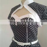 Plus Size Halloween Costume Rockabilly VINTAGE 50'S RETRO ROCKABILLY SWING DRESS Polka Dot Dress Formal Dresses Rockabilly thumbnail-4