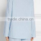 Sleepwear for Women! High Quality Cozy Long Checked Shirt and Shorts Pajamas Set thumbnail-3