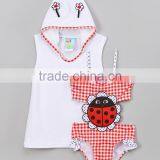 New Style Girl Swimsuit With Pink Spring Picnic One Piece And Cover-Up Girl Beachwear Girls Clothes G-NP-TR905-394 thumbnail-1