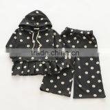 New Style Polka Dots Cotton Wholesale Girls Clothing Sets thumbnail-4