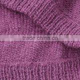 Wholesale Beautiful Purple v Collar Ladies Latest Wool Knitted Sweater Design With High Grade thumbnail-6