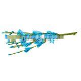 Foam Artificial Flower Decoration Millinery Blue 20.0cm(7 7/8"), 1 Packet(Approx 100 PCs/Packet) thumbnail-1