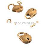 2016 3Pcs/set Antique Bronze Plated Chinese Style Vintage Padlock Jewelry Chest Box Notebook Lock Luggage Belt Padlock With Keys thumbnail-3