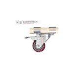 Stem Swivel Caster With Brake for Pipe Rack thumbnail-1