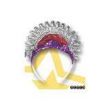 Sequin Crown, 16 x 19.5cm, Each in Poly Bag thumbnail-1