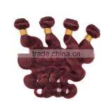 Wholesale China Body Wave Color 99j Hair Weave Red Braiding Hair thumbnail-6