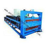 Metal Trapezoidal Roof Tile Double Layer Roll Forming Machine With PLC System