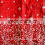 African Embroidered George Fabric