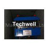 Steel Metal Roof / Roofing Sheet Making Machine For 0.2 - 0.8mm Material