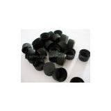 Black Solid Polypropylene Cap 13mm