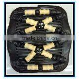 2015 Hot Selling XP-CM-1006 Butterfly Elastic Beaded Magic Hair Comb Costume Twins Hair Comb Sets Factory Price thumbnail-1