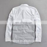OEM Casual Men's Fancy Style Shirt Boys 100% Cotton Shirt Joint Dress Shirt thumbnail-2