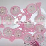 Baby Shower Favor Plastic Baby Rattle Toy