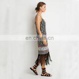 Classic Floral Print Indonesia Long Dresses Wholesale 2015 thumbnail-2