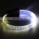 New Arrival Led Wristband Flashing Cheap Custom Wristbands Light up Custom Wristbands thumbnail-3