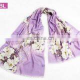 Digital Priting 100%wool Pashmina Scarf thumbnail-2