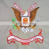 Home Decoration Fashion Custom Eagle Polyester Embroidery Flag thumbnail-2
