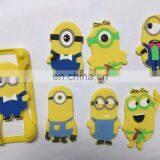 Hot Sale New Products Cartoon Animal Shape Silicone Phone Case For 2016 Fashion Case for Any Mobile