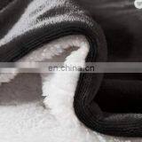 TEX-CEL OEM 100% Polyester Flannel Cozy Weighted Fleece Sherpa Blanket thumbnail-3