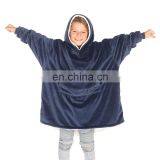 Family Huggle Hoodie Kids Oversized Soft Sherpa Hooded Blanket Sweatshirt thumbnail-2