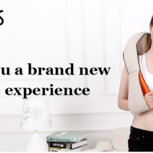 Portable Neck and Shoulder Massager Electric 3D Kneading Shitasu Massage Belt