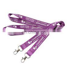 Wholesale Personalized Polyester Sublimation Lanyard With Logo Custom