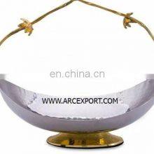 White & Gold Bowl thumbnail-5