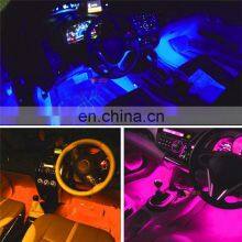 Wholesaler Led Car Foot Ambient Light With USB Cigarette Lighter Backlight RGB Auto Interior Decorative Atmosphere Lights thumbnail-2